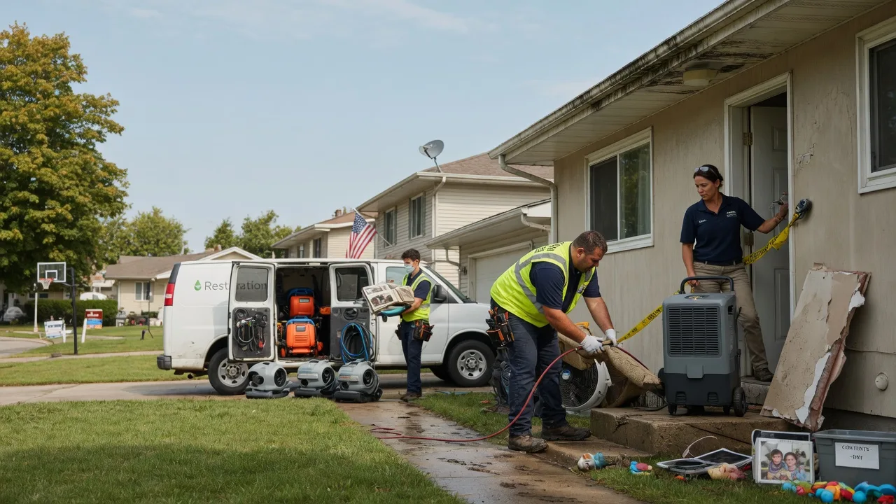 Water Damage Restoration in Pryor, OK near me